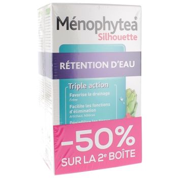 Ménophytea Silhouette Wassereinlagerung Nutreov - 2er Pack mit 30 Tabletten