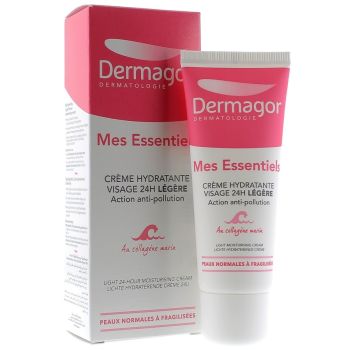 Meine Essentials 24h leichte Gesichtsfeuchtigkeitscreme Dermagor - Tube mit 40 ml