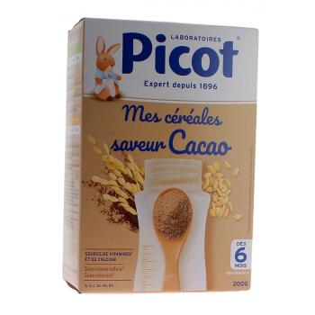 Meine Kakaogeschmack-Cerealien von Picot - 200g Packung