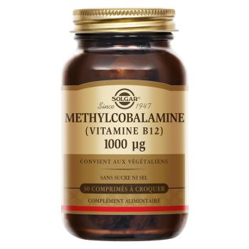 Methylcobalamin Vitamin B12 Solgar - 30 Tabletten