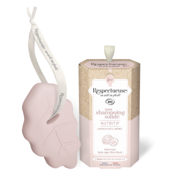Mein nährendes Bio-Festshampoo Respectueuse - 75 g Stück