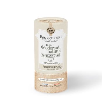 Mein hypoallergenes, biologisches Naturdeodorant Respectueuse - Stick mit 50g