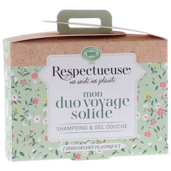 Mein Duo Reise Fest Bio Respektvoll - 2 feste Seifen à 35g