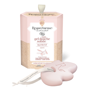 Mein nährendes Bio-Duschgel Respectueuse - 75g Stück