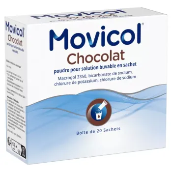 Movicol Schokolade - Packung mit 20 Beuteln