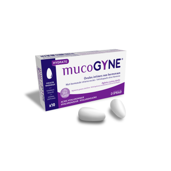 Mucogyne intime Ovule ohne Hormone - Packung mit 10 vaginalen Ovulen