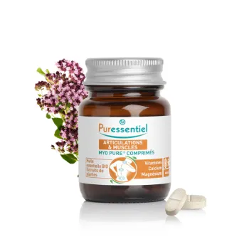 Myo pure Tabletten für Gelenke und Muskeln Puressentiel - Dose mit 20 Tabletten