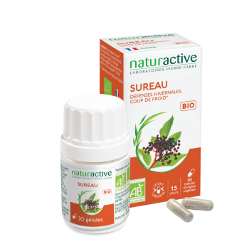 Bio-Holunder Naturactive - Packung mit 30 Kapseln