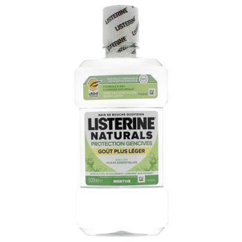 Naturals Mundspülung Zahnfleischschutz Listerine - Flasche mit 500 ml
