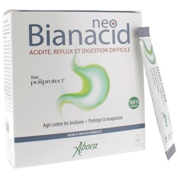 NeoBianacid Säure und Reflux Aboca - 20 Beutel mit Granulat