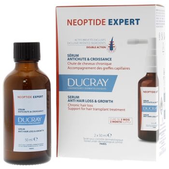 Neoptide Expert Anti-Haarausfall- und Wachstumsserum Ducray - 2er-Pack mit 50 ml Sprays