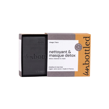 Reinigungs- und Detox-Gesichtsmaske Unbottled - 90g Stück
