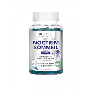 Noctrim Schlaf Himbeergeschmack Biocyte - 60 Gummis im Behälter