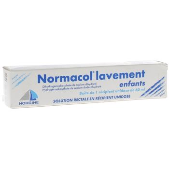 Normacol Einlauf Kinder rektale Lösung Einzeldosisbehälter - Flasche mit 60 ml