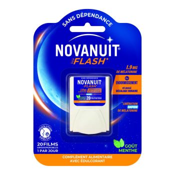 Novanuit Flash Sanofi - 20 orodispersible Filme
