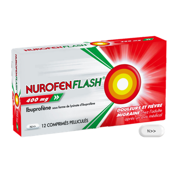 Nurofenflash 400mg - 12 filmtabletten