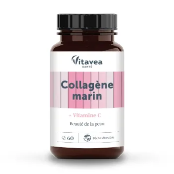 Marine Kollagen Vitavea - Packung mit 60 Tabletten