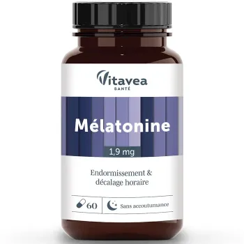 Melatonin 1,9mg Vitavea - Packung mit 60 Kapseln