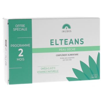 Hautpflege Ernährung Elteans Jaldes - 2er Pack mit 60 Kapseln