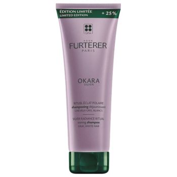 Okara Silber Shampoo für graues Haar, aufhellend, limitierte Auflage René Furterer - Tube mit 250 ml