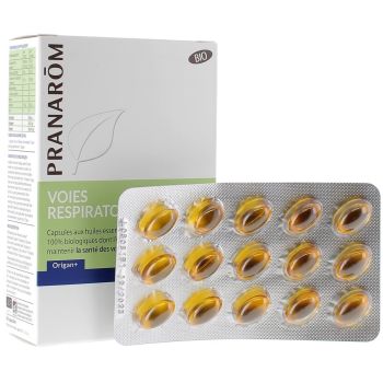 Oléocaps 1 Nase und Rachen Pranarôm - Packung mit 30 Kapseln