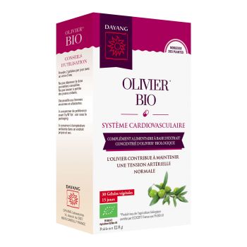 Olivier Bio Herz-Kreislauf-System Dayang - Packung mit 30 pflanzlichen Kapseln