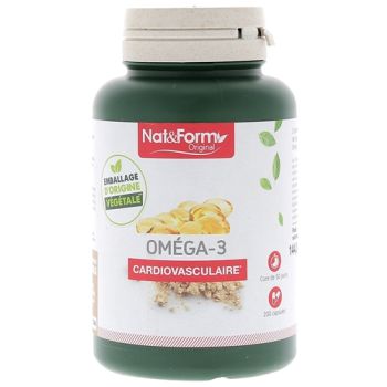 Omega-3 Original Nat&Form - Dose von 200 Kapseln