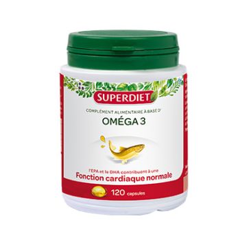 Omega 3 (Lachs) Super Diet - 120 Kapseln