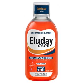 Eluday Pflege Mundspülung Pierre Fabre - Flasche mit 500 ml