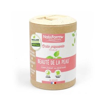 Brennnesselblatt Ecoresponsable Nat&Form - Dose von 60 Kapseln