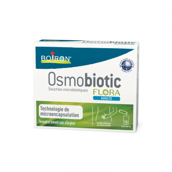 Osmobiotic Flora Erwachsene Beutel Boiron - Schachtel mit 12 Beuteln