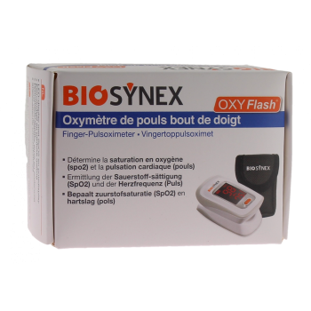 Pulsoximeter OxyFlash Biosynex - ein Pulsoximeter