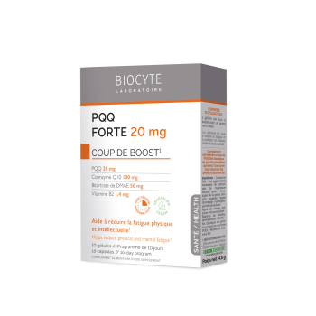 PQQ Forte Biocyte - Packung mit 10 Kapseln