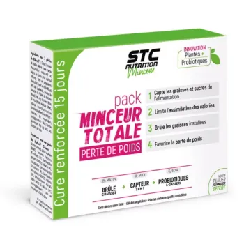 Pack Gewichtsreduktion total STC Nutrition - Dose mit 30 Kapseln