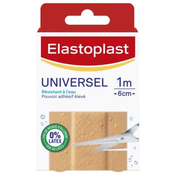 Wasserfester Universeller Verband Elastoplast - Box mit 10 Verbänden 1m x 6cm