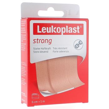 Leukoplast Strong Selbstklebendes Pflaster zum Zuschneiden BSN Medical - ein Band von 6 cm x 1 m