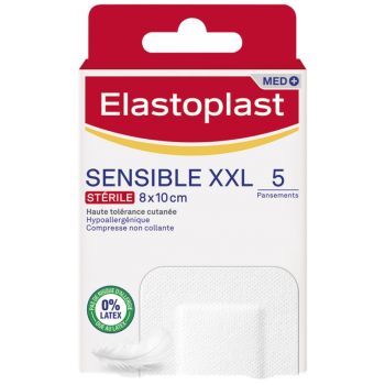 Sensible XXL sterile Pflaster Elastoplast - Packung mit 5 Pflastern