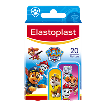Pflaster Pat'Patrouille Kinder Elastoplast - Packung mit 20 Pflastern