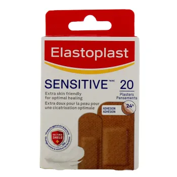 Elastoplast Pflaster für empfindliche Mischhaut - Packung mit 20 Pflastern