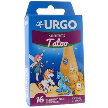 Tatoo-Pflaster für Kinder Urgo - Packung mit 16 Pflastern