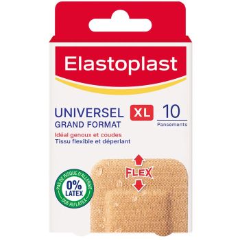 Universelle XL Elastoplast Pflaster - Box mit 10 Pflastern