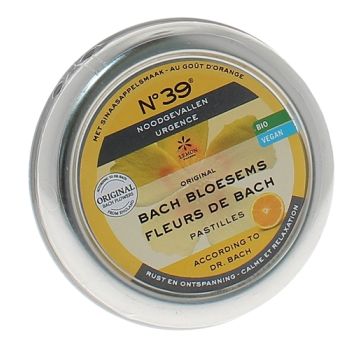 Notfallpastillen "Ruhe und Entspannung" Bach-Bl&uuml;ten Lemon pharma - Dose mit 45 g