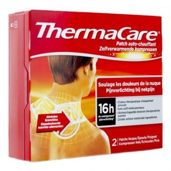 ThermaCare 8-Stunden-Wärmeumschläge für Nacken, Schulter und Handgelenk - 2 Umschläge
