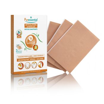 Wärme-Pflaster für Gelenke und Muskeln Puressentiel - 2 Pflaster