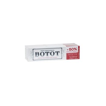 Zahnpasta mit natürlichen Essenzen Botot - 2 Tuben à 75ml