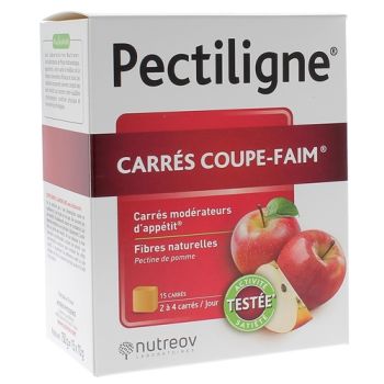 Pectiligne Appetitzügler Nutreov - Schachtel mit 15 Riegeln