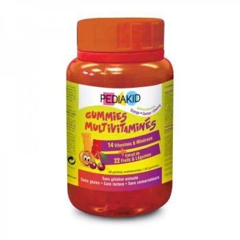 Pediakid Multivitamin-Gummis - 60 Bären im Glas