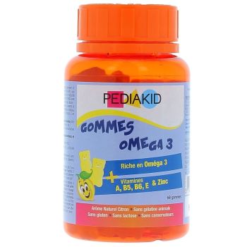 Pediakid Omega-3-Gummis Ineldea - 60 Gummis pro Dose