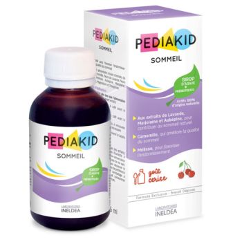 Pediakid Schlaf Kirschgeschmack - Flasche mit 125 ml