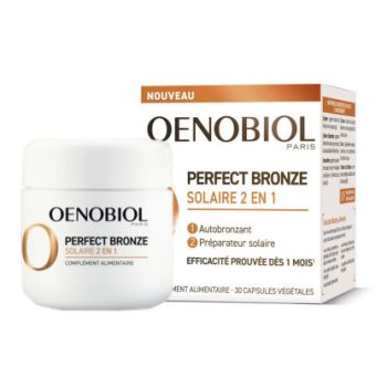 Perfekte Sonnenbräune 2in1 Oenobiol - Packung mit 30 Kapseln